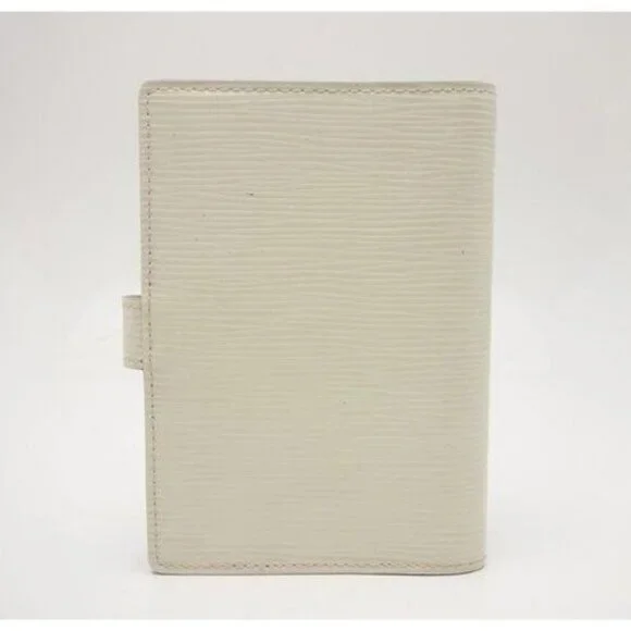 Authentic Louis Vuitton Ring Agenda Cover PM Passport Holder Planner Epi Leather - Picture 2 of 11
